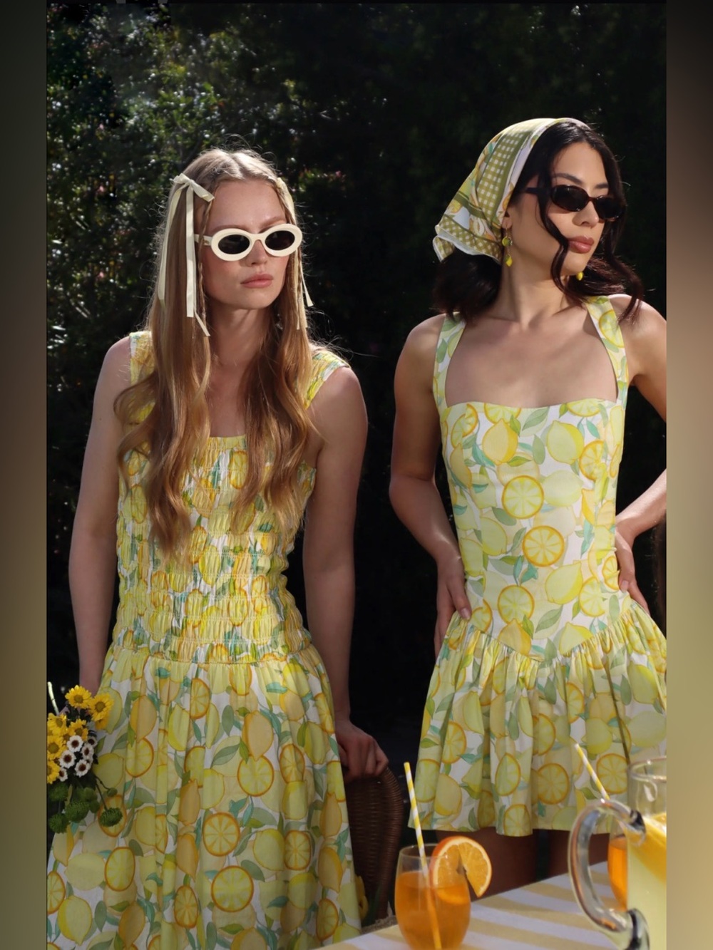 Avec Les Filles Limoncello Lemon Print Convertible Romper Dress Size 6 NWT